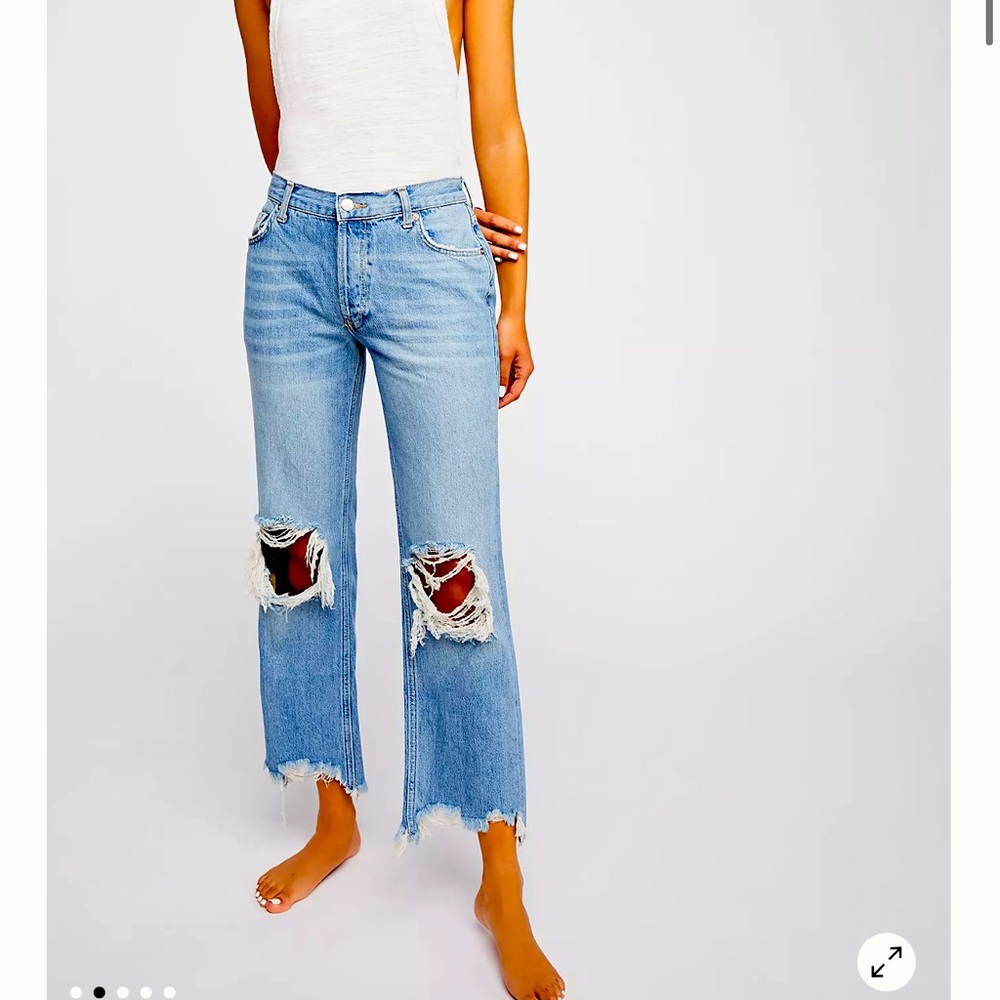 We the Free - Free People Maggie Distressed jeans